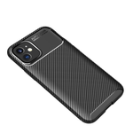 Laptop, Telefoane si Tablete - Telefoane mobile si accesorii - Accesorii Telefoane - Huse telefoane - Husa spate de protectie din carbon pentru iPhone 12 Mini, cu bumper si carcasa, culoare neagra - Infinity.ro