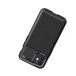 Laptop, Telefoane si Tablete - Telefoane mobile si accesorii - Accesorii Telefoane - Huse telefoane - Husa spate de protectie din carbon pentru iPhone 12 Mini, cu bumper si carcasa, culoare neagra - Infinity.ro