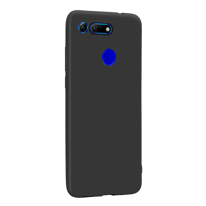 Laptop, Telefoane si Tablete - Telefoane mobile si accesorii - Accesorii Telefoane - Huse telefoane - Husa de protectie din TPU pentru spatele Huawei V20, bumper, Negru - Protectie fiabila intr-un design elegant - Infinity.ro