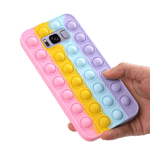 Laptop, Telefoane si Tablete - Telefoane mobile si accesorii - Accesorii Telefoane - Huse telefoane - Husa PoP IT pentru Samsung Galaxy S8 Plus, solutia perfecta pentru relaxare, cu design multicolor - Infinity.ro