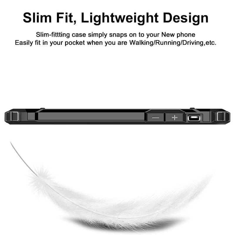 Laptop, Telefoane si Tablete - Telefoane mobile si accesorii - Accesorii Telefoane - Huse telefoane - Husa de protectie cu detalii din carbon, pentru iPhone 13 Pro, Negru - Infinity.ro