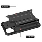 Laptop, Telefoane si Tablete - Telefoane mobile si accesorii - Accesorii Telefoane - Huse telefoane - Husa de protectie cu detalii din carbon, pentru iPhone 13 Pro, Negru - Infinity.ro