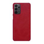 Laptop, Telefoane si Tablete - Telefoane mobile si accesorii - Accesorii Telefoane - Huse telefoane - Husa de protectie din piele Qin Pro Leather Case, pentru Samsung Galaxy S23 Ultra, Rosu - Infinity.ro