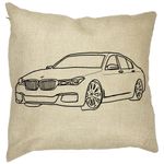 Casa si Gradina - Textile si covoare - Perne si pilote - Perne decorative - Perna Decorativa Patrata BMW Lover, 40x40 cm, Husa Detasabila, Burduf - Infinity.ro