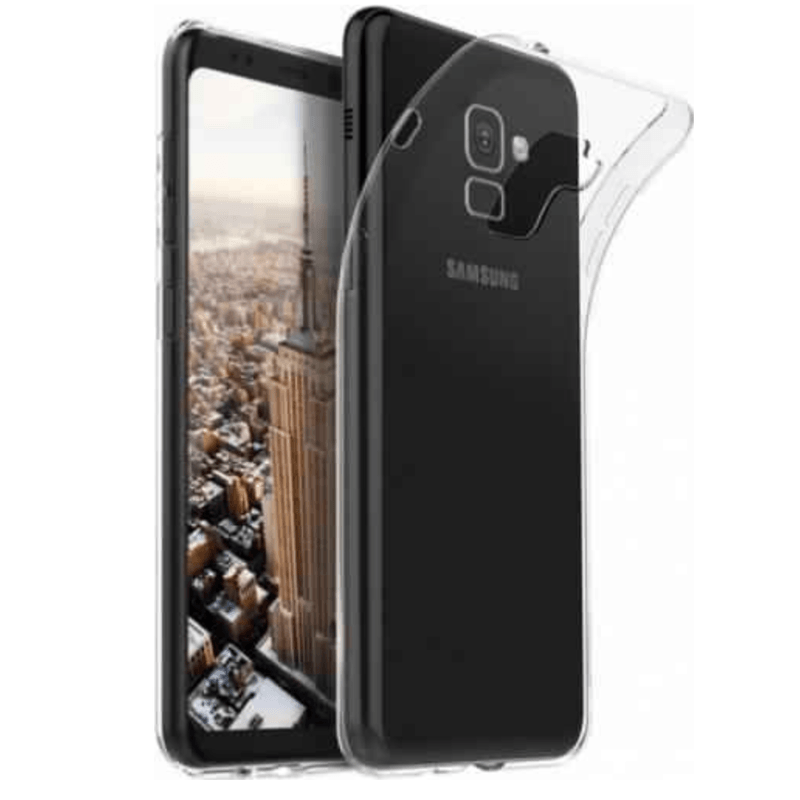 Laptop, Telefoane si Tablete - Telefoane mobile si accesorii - Accesorii Telefoane - Huse telefoane - Husa de protectie din silicon, pentru Samsung Galaxy A5/A8 (2018), Transparent - Infinity.ro