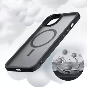 Husa Silicon Magsafe Compatibila pentru iPhone 14, Culoare Negru