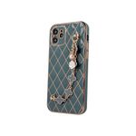 Laptop, Telefoane si Tablete - Telefoane mobile si accesorii - Accesorii Telefoane - Huse telefoane - Husa pentru Samsung Galaxy A32 5G / M32 5G, Glamour Bling Hand Grip, Verde - Stil sofisticat pentru telefonul ta - Infinity.ro