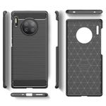 Laptop, Telefoane si Tablete - Telefoane mobile si accesorii - Accesorii Telefoane - Huse telefoane - Husa de protectie neagra cu insertii de carbon pentru Huawei Mate 30 - Stil si rezistenta intr-un design modern - Infinity.ro