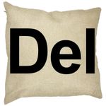 Casa si Gradina - Textile si covoare - Perne si pilote - Perne decorative - Perna Decorativa Patrata Del, 40x40 cm, Husa Detasabila, Burduf - Infinity.ro
