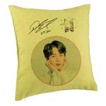 Casa si Gradina - Textile si covoare - Perne si pilote - Perne decorative - Perna Decorativa BTS Suga, 40x40 cm, Verde, Husa Detasabila, Burduf - Infinity.ro