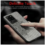 Laptop, Telefoane si Tablete - Telefoane mobile si accesorii - Accesorii Telefoane - Huse telefoane - Husa gri cu motive Mandala pentru Samsung Galaxy S20 Ultra - Protectie spate, bumper si capac de protecti - Infinity.ro