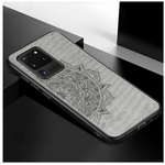 Laptop, Telefoane si Tablete - Telefoane mobile si accesorii - Accesorii Telefoane - Huse telefoane - Husa gri cu motive Mandala pentru Samsung Galaxy S20 Ultra - Protectie spate, bumper si capac de protecti - Infinity.ro