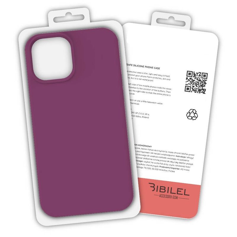 Laptop, Telefoane si Tablete - Telefoane mobile si accesorii - Accesorii Telefoane - Huse telefoane - Husa pentru iPhone 13 Pro Max, Silicon Premium, Violet - Stil si Durabilitate Combinate intr-un Design Atragator - Infinity.ro