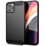 Laptop, Telefoane si Tablete - Telefoane mobile si accesorii - Accesorii Telefoane - Huse telefoane - Husa de protectie premium cu detalii din carbon pentru iPhone 13 Pro, Negru - Infinity.ro