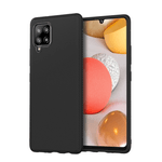 Laptop, Telefoane si Tablete - Telefoane mobile si accesorii - Accesorii Telefoane - Huse telefoane - Husa neagra de spate de calitate superioara, model Tweed, compatibila cu Samsung Galaxy A42 5G - Infinity.ro