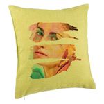 Casa si Gradina - Textile si covoare - Perne si pilote - Perne decorative - Perna Decorativa, Model Photo Art, 40x40 cm, Verde, Husa Detasabila, Burduf - Infinity.ro