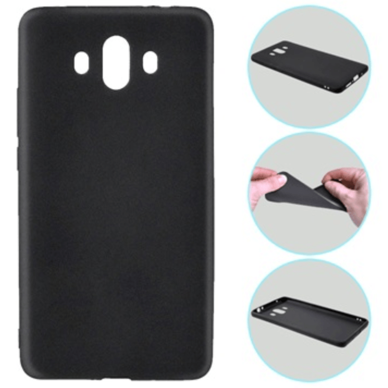 Laptop, Telefoane si Tablete - Telefoane mobile si accesorii - Accesorii Telefoane - Huse telefoane - Husa de protectie siliconata, pentru Huawei Mate 10, Negru - Infinity.ro