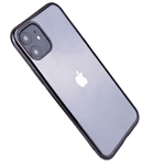 Laptop, Telefoane si Tablete - Telefoane mobile si accesorii - Accesorii Telefoane - Huse telefoane - Husa din silicon cu spate transparent si rama neagra pentru iPhone 11 - Infinity.ro