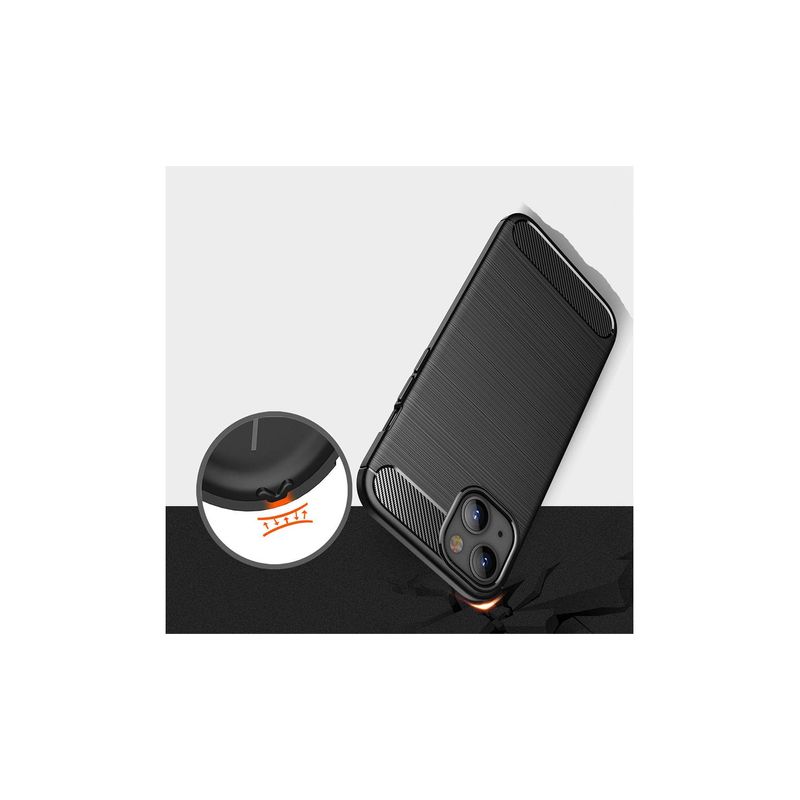 Laptop, Telefoane si Tablete - Telefoane mobile si accesorii - Accesorii Telefoane - Huse telefoane - Husa de protectie pentru iPhone 14 Max, Negru - Infinity.ro