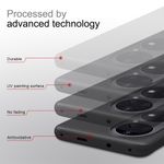 Laptop, Telefoane si Tablete - Telefoane mobile si accesorii - Accesorii Telefoane - Huse telefoane - Husa Super Frosted Shield cu kickstand pentru Huawei P50 Pro, culoare negru - protectie excelent - Infinity.ro