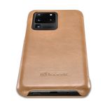 Laptop, Telefoane si Tablete - Telefoane mobile si accesorii - Accesorii Telefoane - Huse telefoane - Husa de protectie Flip Cover pentru Samsung Galaxy S20 Ultra, Maro - Infinity.ro