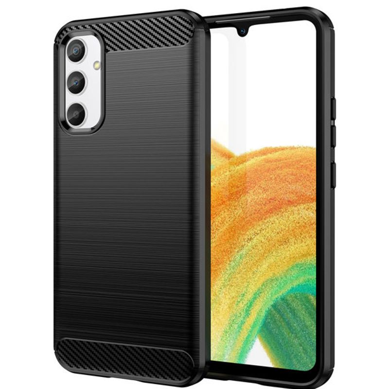 Laptop, Telefoane si Tablete - Telefoane mobile si accesorii - Accesorii Telefoane - Huse telefoane - Husa de silicon flexibil pentru Realme 10 Pro - Carbon Negru, asigura protectie si eleganta - Infinity.ro