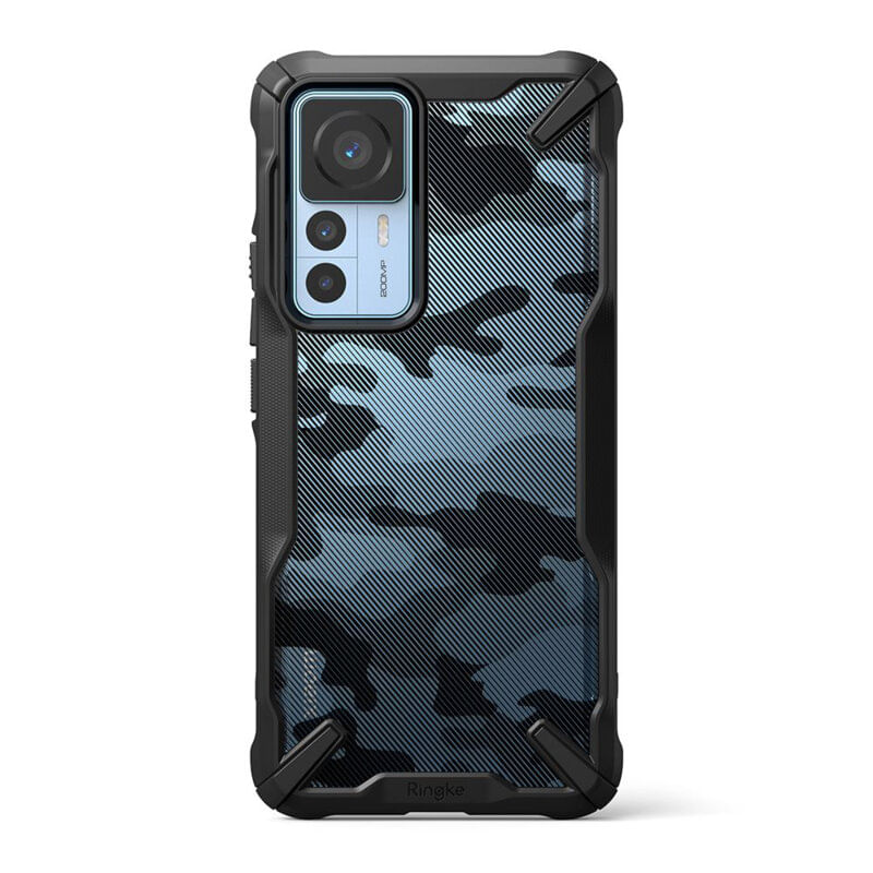 Laptop, Telefoane si Tablete - Telefoane mobile si accesorii - Accesorii Telefoane - Huse telefoane - Husa Fusion-X pentru Xiaomi 12T/12T Pro, Negru-Camuflaj - Un design distinct si rezistenta superioara - Infinity.ro