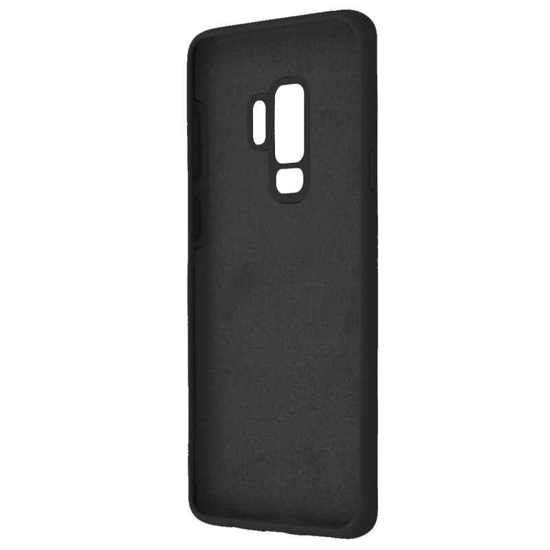 Laptop, Telefoane si Tablete - Telefoane mobile si accesorii - Accesorii Telefoane - Huse telefoane - Protejeaza-ti Samsung Galaxy S9 Plus cu aceasta husa din silicon moale, culoare Negru - Infinity.ro