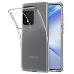 Laptop, Telefoane si Tablete - Telefoane mobile si accesorii - Accesorii Telefoane - Huse telefoane - Husa de protectie din silicon transparent pentru Samsung Galaxy S20 Ultra/S11 Plus - Infinity.ro
