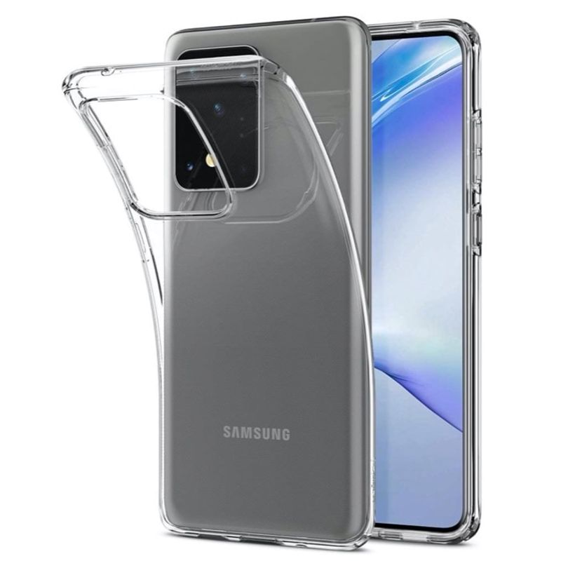 Laptop, Telefoane si Tablete - Telefoane mobile si accesorii - Accesorii Telefoane - Huse telefoane - Husa de protectie din silicon transparent pentru Samsung Galaxy S20 Ultra/S11 Plus - Infinity.ro