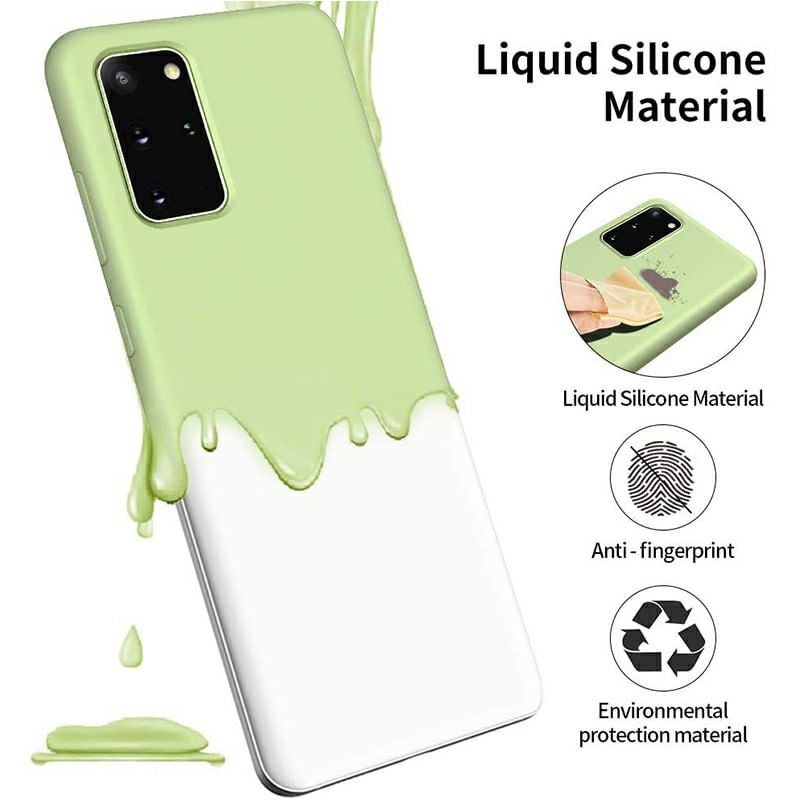 Laptop, Telefoane si Tablete - Telefoane mobile si accesorii - Accesorii Telefoane - Huse telefoane - Husa de protectie in silicon moale pentru Samsung Galaxy S20 - capac de protectie si bumper, culoare verde - Infinity.ro