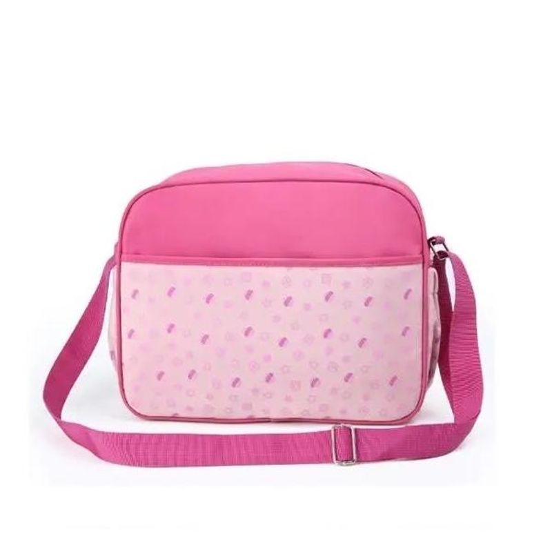 Jucarii, Copii si Bebe - Maternitate - Genti bebelusi - Set genti pentru mamici Luna Roz - Infinity.ro