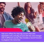 TV, Audio-Video si Foto - Audio profesionale - Microfoane - Microfon Wireless Karaoke MRG MDS813, Reincarcabil, Boxa, Gold - Infinity.ro