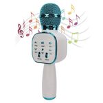 TV, Audio-Video si Foto - Audio profesionale - Microfoane profesionale - Microfon Wireless Karaoke MRG MDS813, Reincarcabil, Boxa, Albastru - Infinity.ro