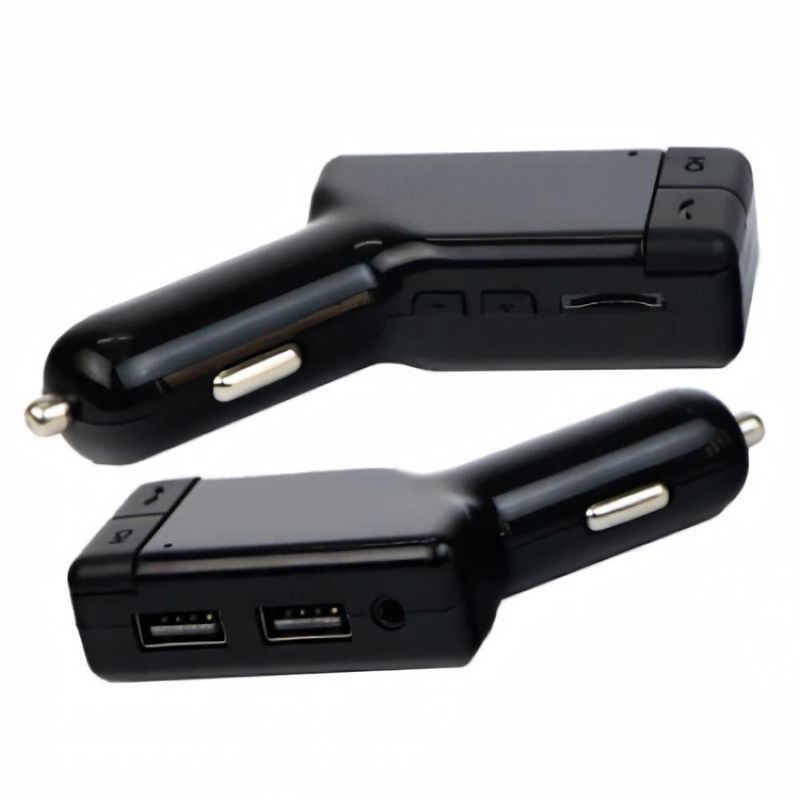 Auto si Moto - Electronice auto - Accesorii electronice auto - Modulator FM MRG L-KCB-927, Bluetooth, Display LED, Negru - Infinity.ro