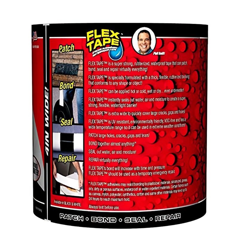 Carti si Birotica - Birotica - Accesorii de birou - Benzi adezive - Banda adeziva MRG M-519, Flex Tape, 1.5 m, Negru - Infinity.ro
