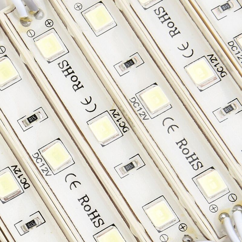 Casa si Gradina - Corpuri si surse de iluminat - Benzi LED - Set 20x Modul 3 Led SMD MRG M892 , SMD 5050, Led SMD Alb Rece - Infinity.ro
