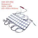 Casa si Gradina - Corpuri si surse de iluminat - Benzi LED - Set 20x Modul 3 Led SMD MRG M890 , SMD 2835, Led SMD Alb Rece, IP66 - Infinity.ro