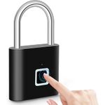 Casa si Gradina - Constructii - Feronerie si accesorii - Lacate - Lacat cu Senzor De Amprenta MRG M864 , Smart, Acumulator, Negru - Infinity.ro