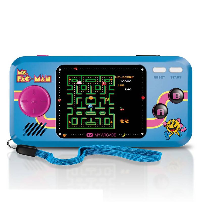 PC, gaming si accesorii - Gaming - Console gaming - Consola portabila, My Arcade, MS. PAC-MAN® POCKET PLAYER - Infinity.ro