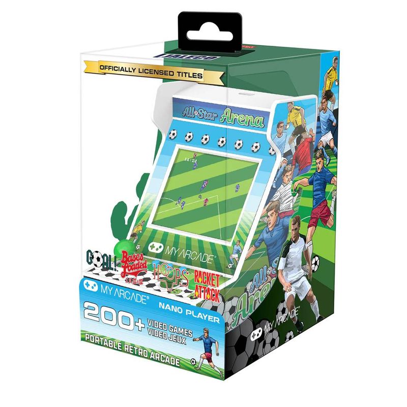 PC, gaming si accesorii - Gaming - Console gaming - Consola portabila, My Arcade, ALL STAR ARENA NANO PLAYER - Infinity.ro