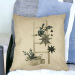 Casa si Gradina - Textile si covoare - Perne si pilote - Perne decorative - Perna Decorativa cu tematica de Craciun, 12, 40x40 cm, Husa Detasabila, Burduf - Infinity.ro