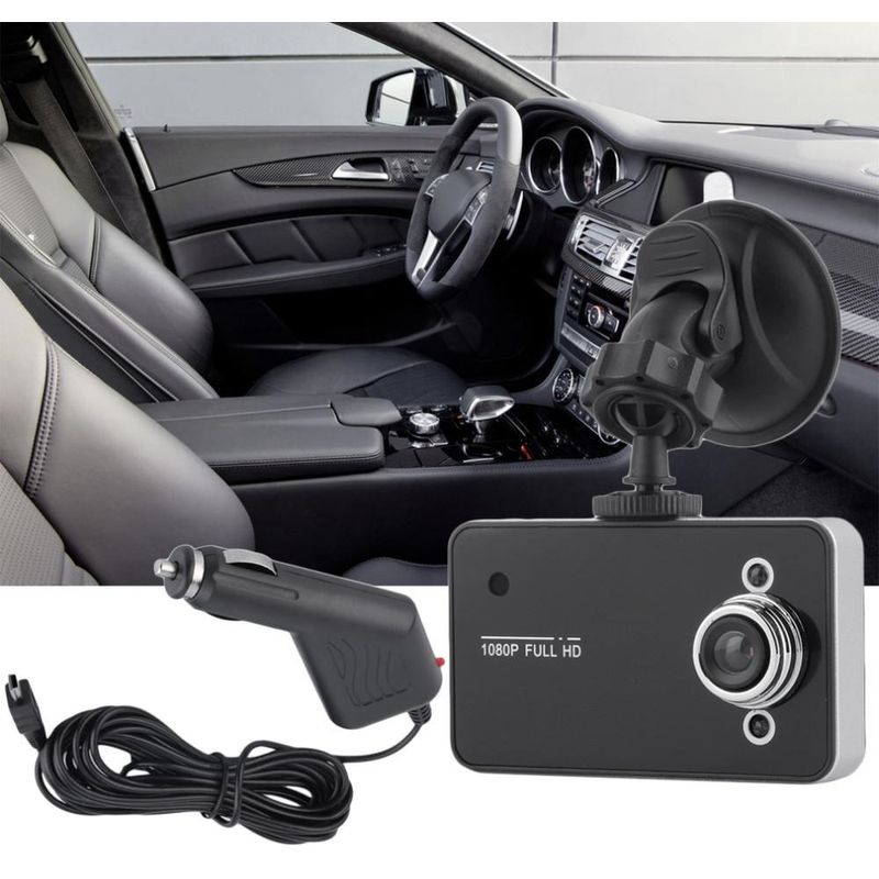 Auto si Moto - Electronice auto - Camere auto si DVR - Camera video auto MRG P-242, Full HD, 1080p, Negru - Infinity.ro