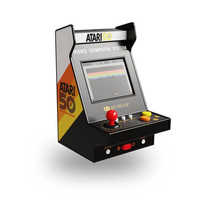 PC, gaming si accesorii - Gaming - Console gaming - Consola portabila, My Arcade, ATARI NANO PLAYER PRO - Infinity.ro
