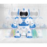 Jucarii, Copii si Bebe - Jucarii si jocuri - Jucarii & jocuri educative - Jucarii interactive - Jucarie Interactiva Robot MRG M66785, cu Muzica si Lumini, Miscare Liniara - Infinity.ro