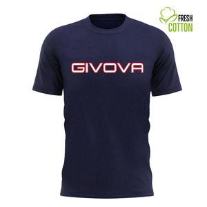 Tricou maneci scurte, Givova MA008  INTL Albastru