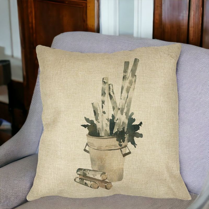Casa si Gradina - Textile si covoare - Perne si pilote - Perne decorative - Perna Decorativa cu tematica de Craciun, 9, 40x40 cm, Husa Detasabila, Burduf - Infinity.ro