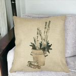 Casa si Gradina - Textile si covoare - Perne si pilote - Perne decorative - Perna Decorativa cu tematica de Craciun, 9, 40x40 cm, Husa Detasabila, Burduf - Infinity.ro