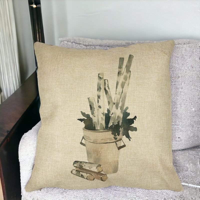 Casa si Gradina - Textile si covoare - Perne si pilote - Perne decorative - Perna Decorativa cu tematica de Craciun, 9, 40x40 cm, Husa Detasabila, Burduf - Infinity.ro
