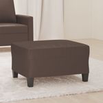 Casa si Gradina - Mobilier - Scaune si fotolii - Tabureti - Taburet, maro, 70x55x41 cm, piele ecologica - Infinity.ro